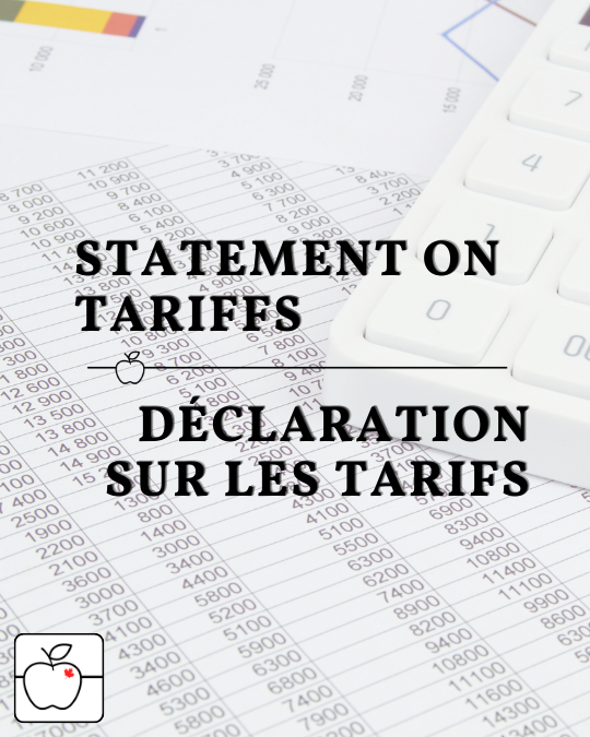 Statement on Tariffs